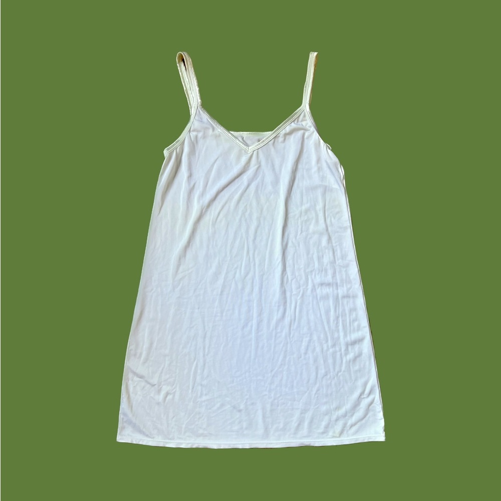 Vanity Fair Cream Slip Dress